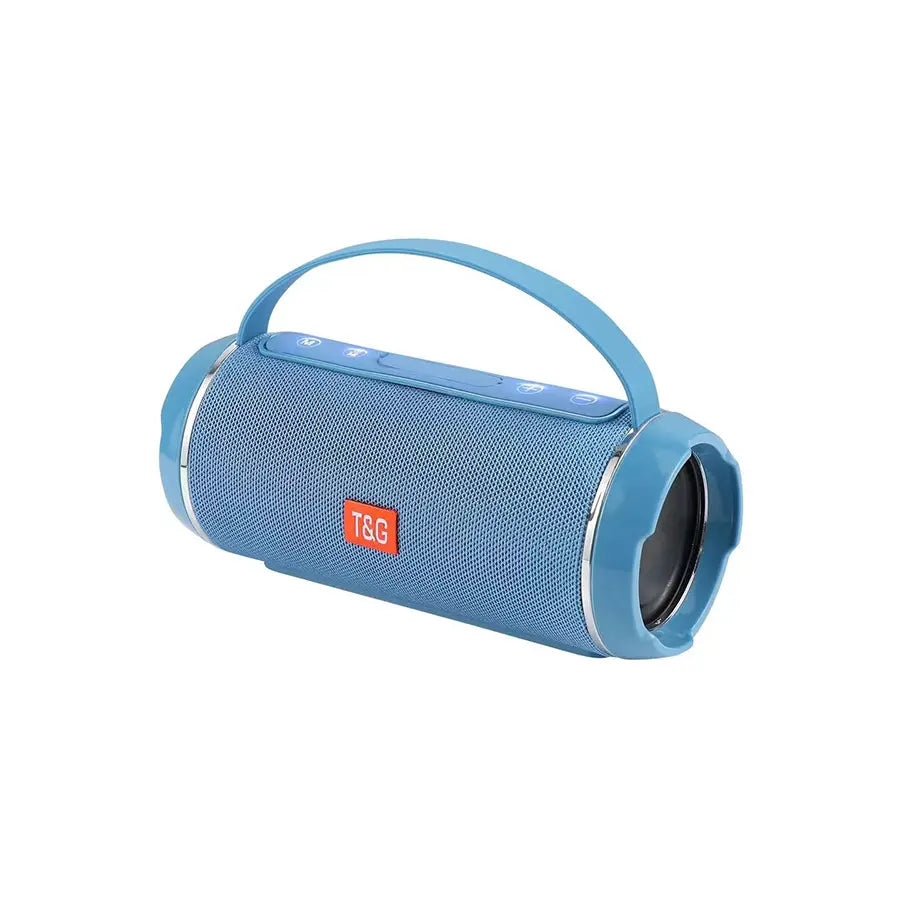 T&G116C Portable Bluetooth Speaker - Waterproof Outdoor Speaker with HD Audio, Enhanced Bass, IPX5 Rating, Compact Design, Wireless Stereo Pairing, Perfect for Travel and Outdoor Events