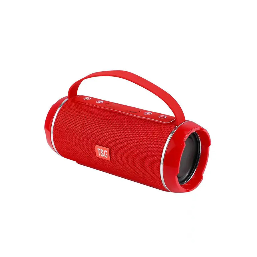 T&G116C Portable Bluetooth Speaker - Waterproof Outdoor Speaker with HD Audio, Enhanced Bass, IPX5 Rating, Compact Design, Wireless Stereo Pairing, Perfect for Travel and Outdoor Events