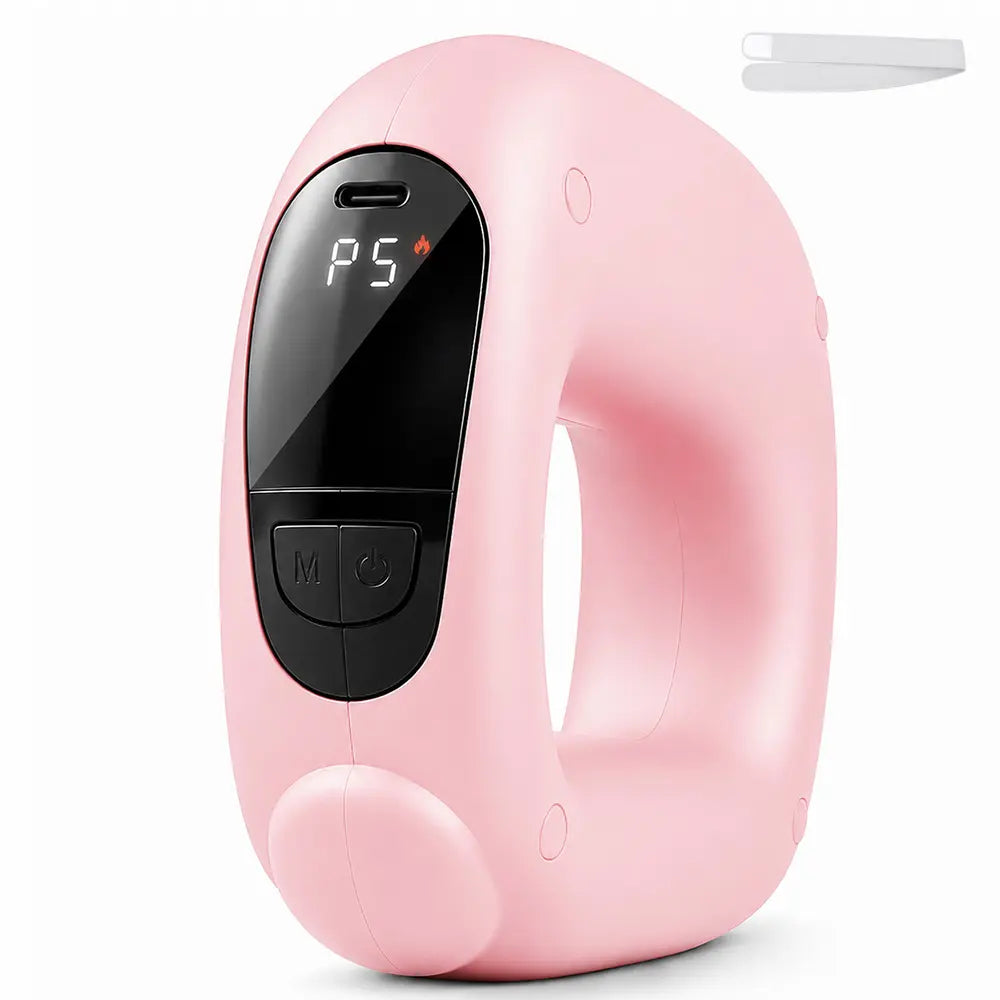 Turbo-Vibe Rechargeable Hands-Free Full Body Massage Device with 6 Speed and 6 Modes - Mini Ab Trainer for Muscle Recovery and Deep Tissue Relief, Ideal Gift for Men and Women
