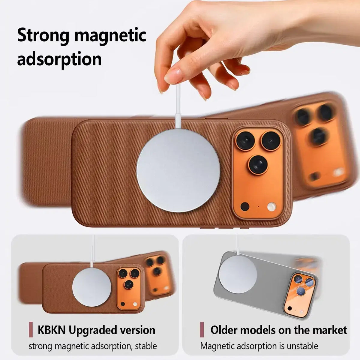 Woven Textured MagSafe-Compatible iPhone Series Case - Shockproof Protection with Raised Bezels and Anti-Slip Design for iPhone 18 Pro Max, 17 Pro Max, 16, 15, 14 Pro, Pro Max, and 13 Air Smartphones