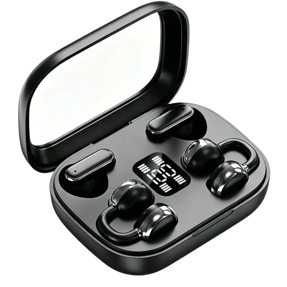 Wireless Bluetooth In-Ear and Ear Clip Sports Earphones for Music