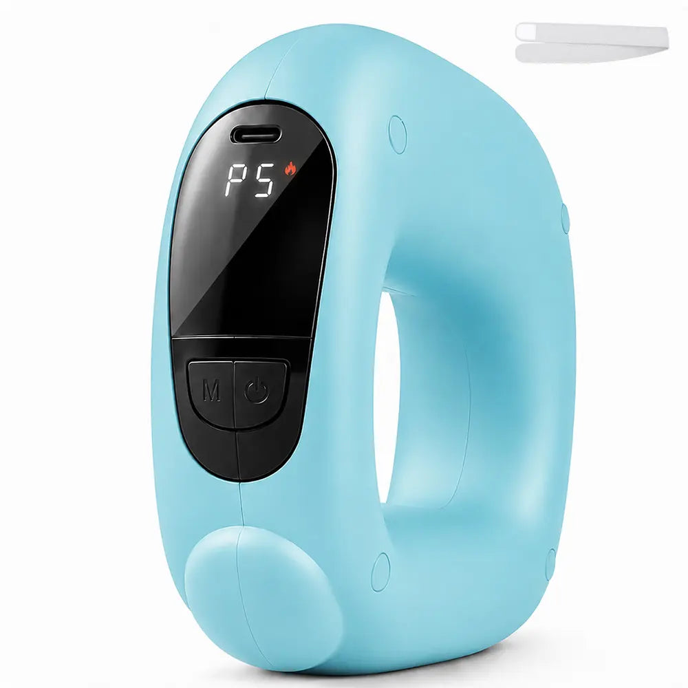Turbo-Vibe Rechargeable Hands-Free Full Body Massage Device with 6 Speed and 6 Modes - Mini Ab Trainer for Muscle Recovery and Deep Tissue Relief, Ideal Gift for Men and Women